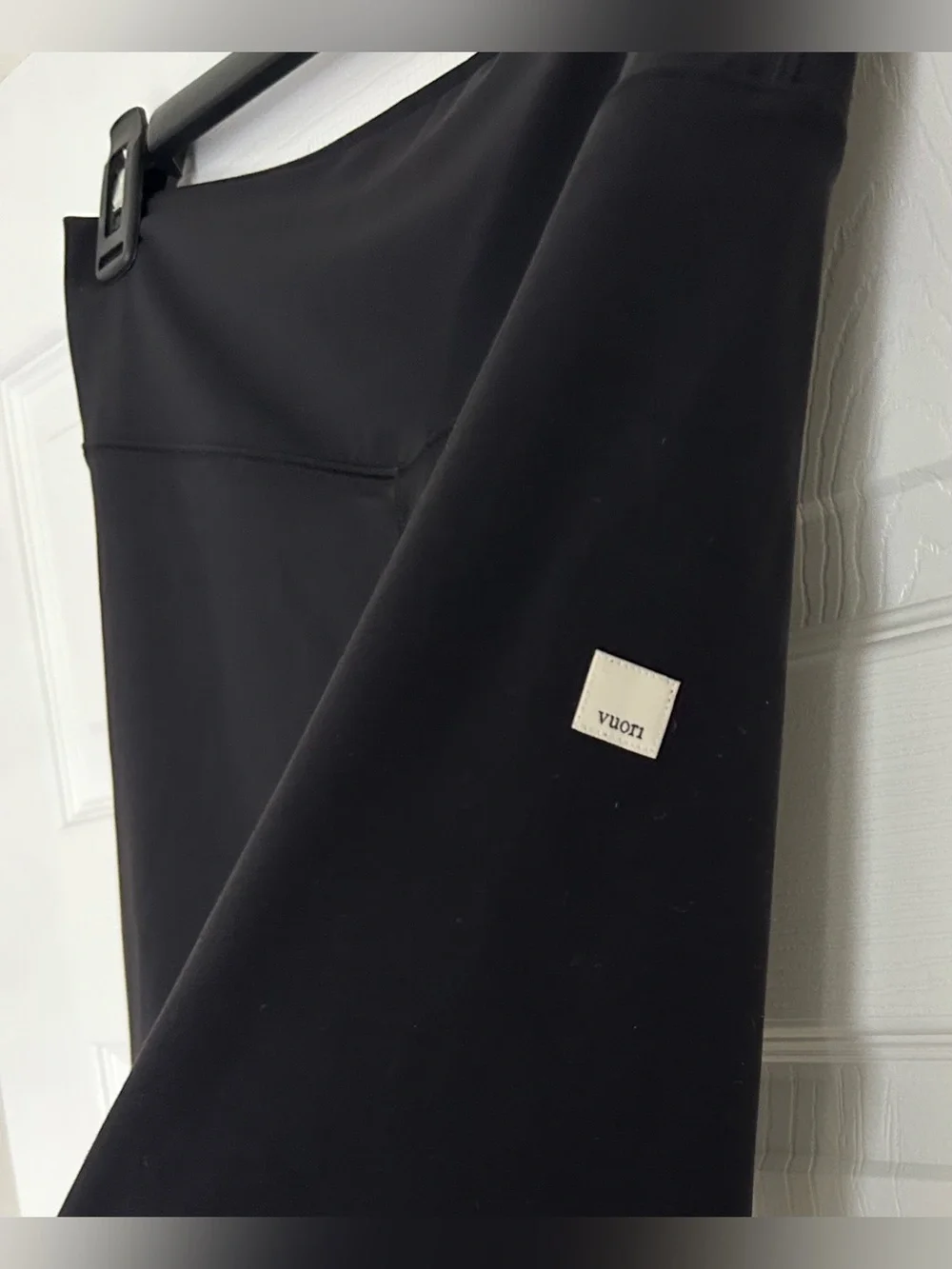Vuori All The Form Black Activewear High-Waist Biker Shorts Large XL AllTheForm